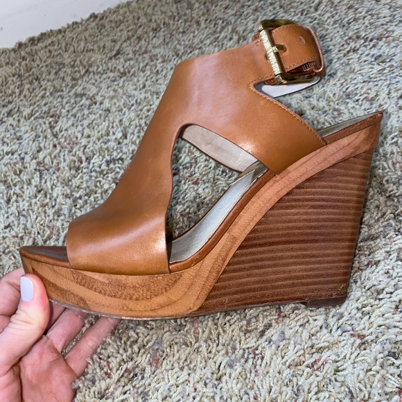 Michael Kors Wedge Platform Sandals - Picture 4 of 10